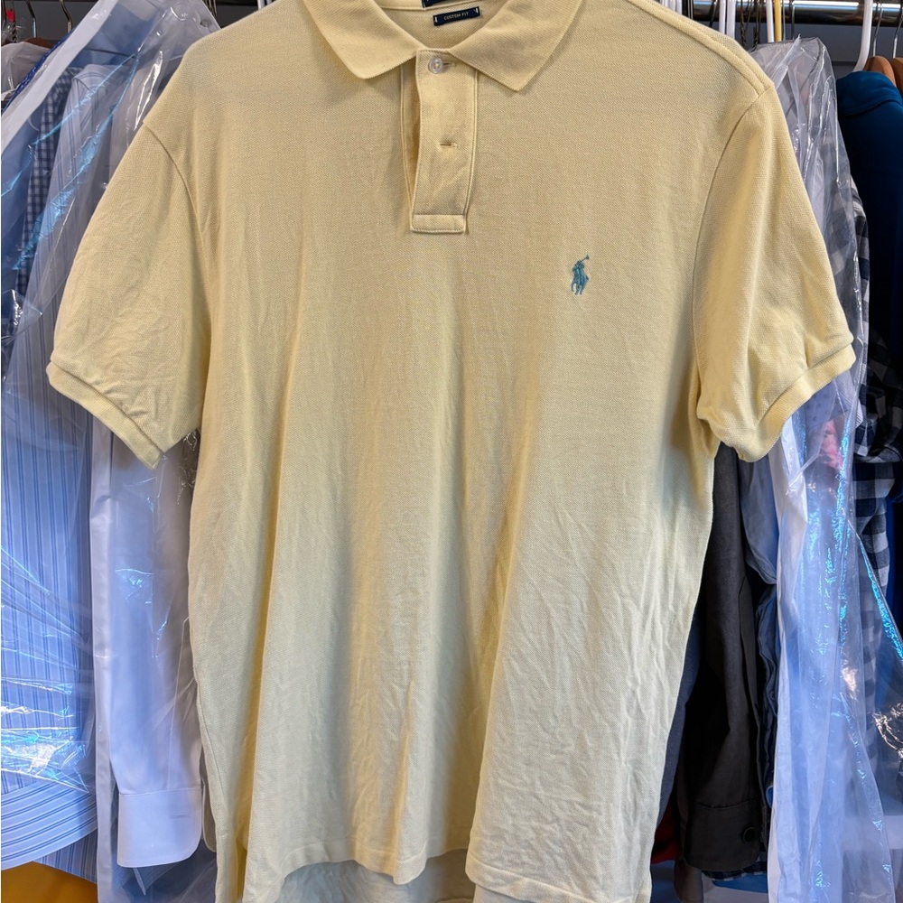 Polo Ralph Lauren 100% cotton pique polo. Custom Fit